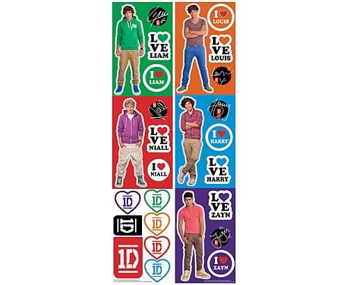 1D Peel and Stick Wall Decals